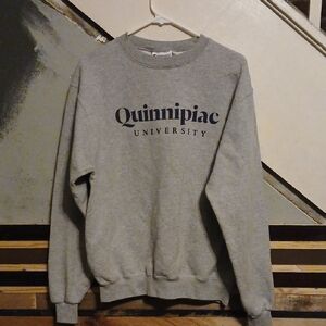 Vintage Gray Champion Quinnipiac University Sz Medium